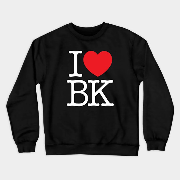 I LOVE BROOKLYN - 2.0 Crewneck Sweatshirt by LILNAYSHUNZ